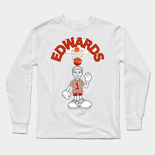 anthony edwards Long Sleeve T-Shirt